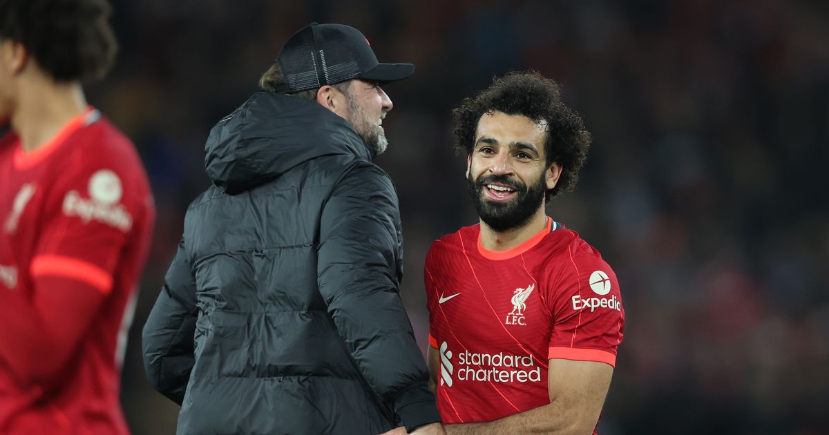 liverpool surprenante reponse de klopp a la sortie de salah sur son avenir