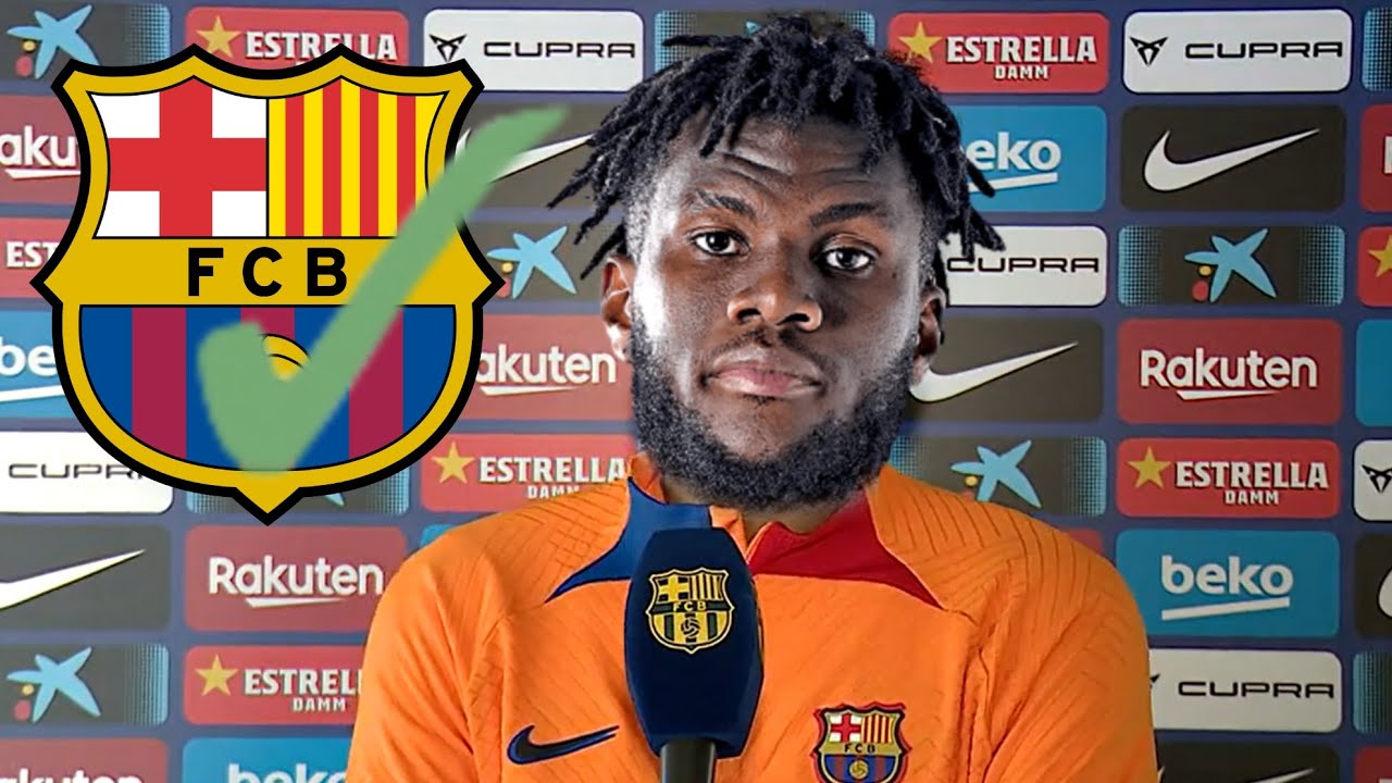 Les premiers mots de Franck Kessié en tant que joueur du Barça