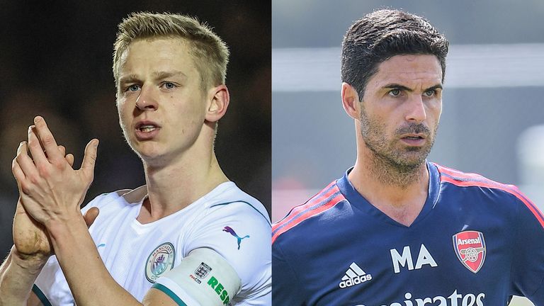 Arteta révèle les positions que Zinchenko jouera à Arsenal