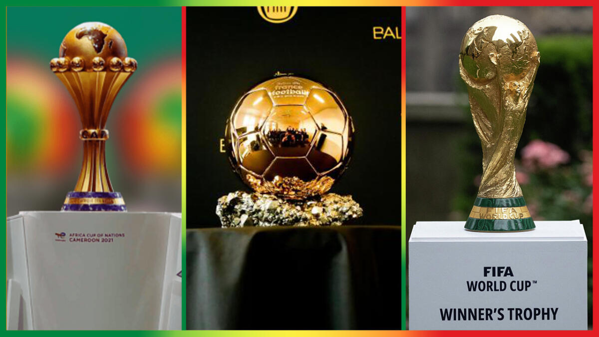 Can 4é, Ballon d’Or 3é… les 5 trophées les plus chers du monde du football