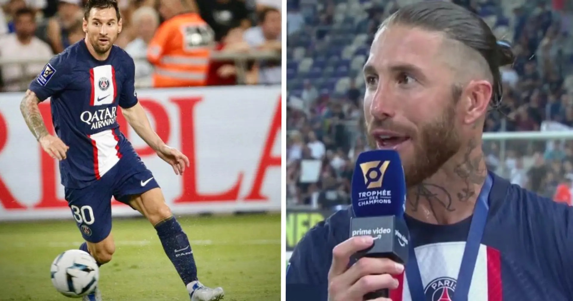 « Vous n’en avez pas besoin », quand Sergio Ramos fait une déclaration sur Messi