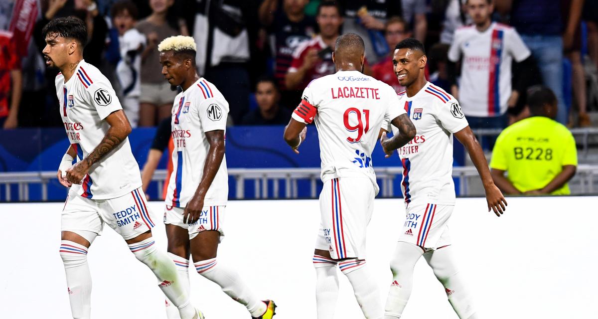 Les compos officielles de Lyon – Brest avec Lacazette et Bradley Barcola