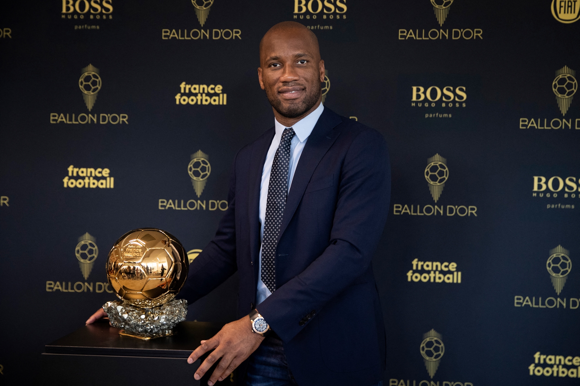 1462310 didier drogba lors de la ceremonie de remise du 64e ballon d or le 19 septembre 2019 a paris