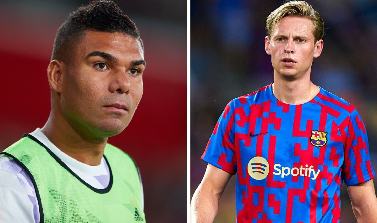 Manchester United a tranché entre Casemiro et Frenkie de Jong