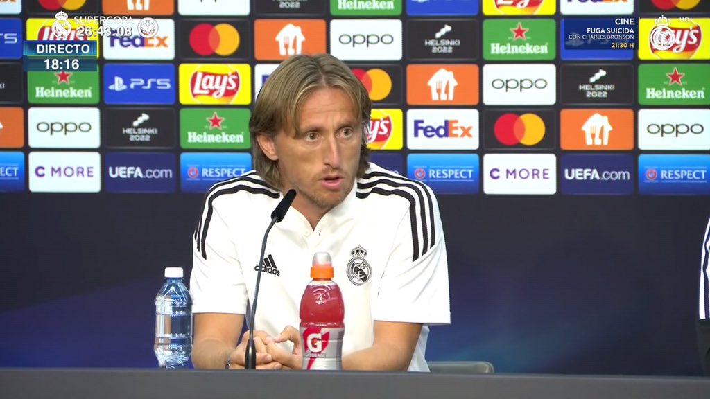 « Je ne veux plus ressentir cela », Modric annonce la couleur face à Francfort