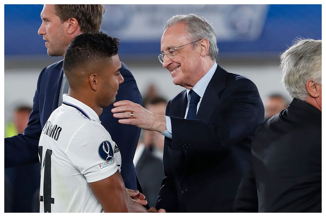 Ça chauffe au Real, les fans demandent le départ de Florentino Pérez après la sortie de Casemiro