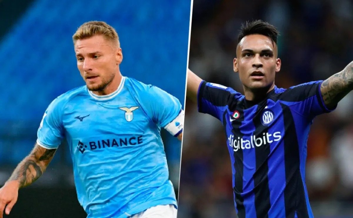 Ciro Immobile Lautaro Martinez