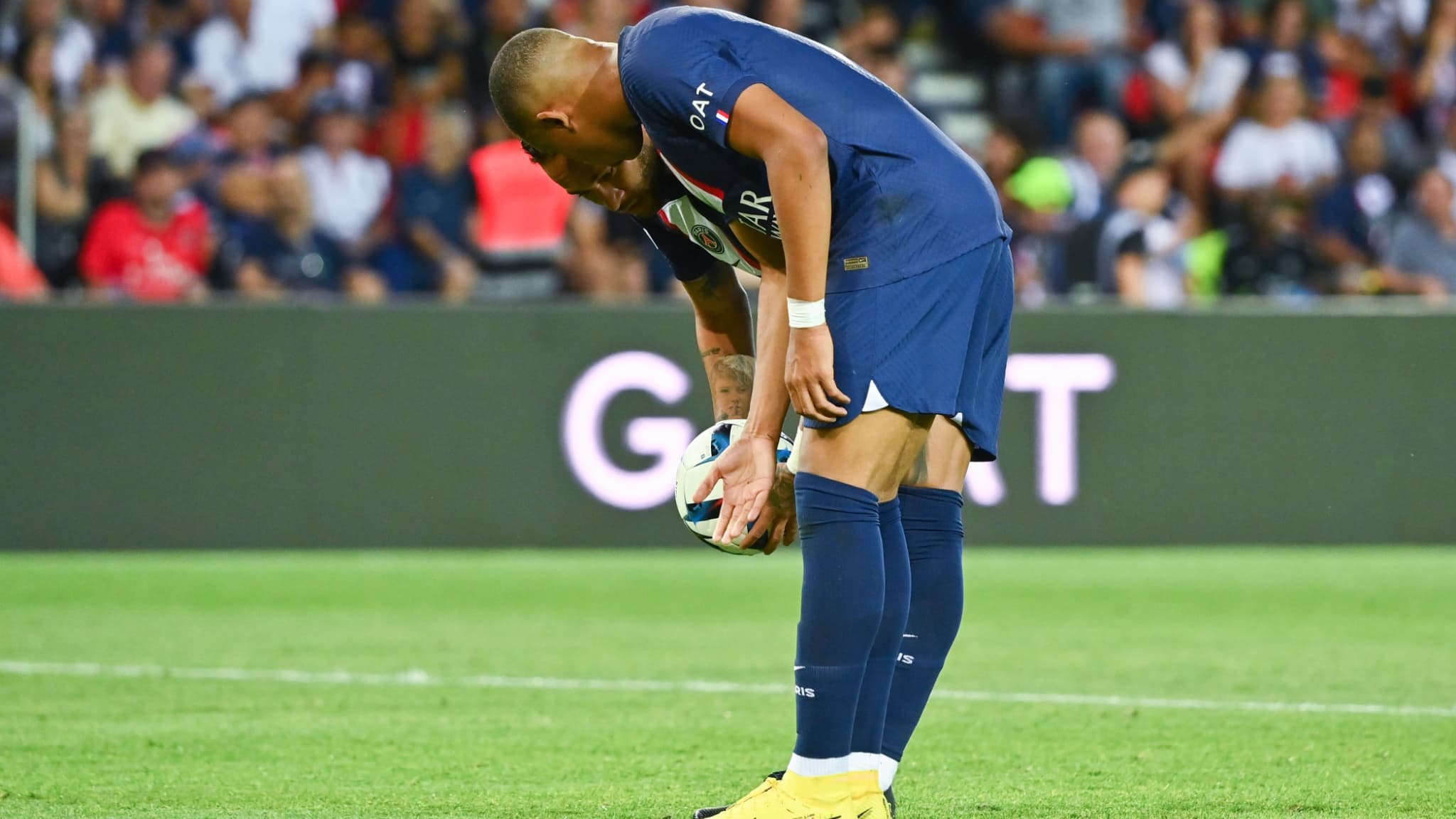 Le penaltygate entre Neymar et Mbappe lors de PSG Montpellier le 13 aout 2022 1464974 1
