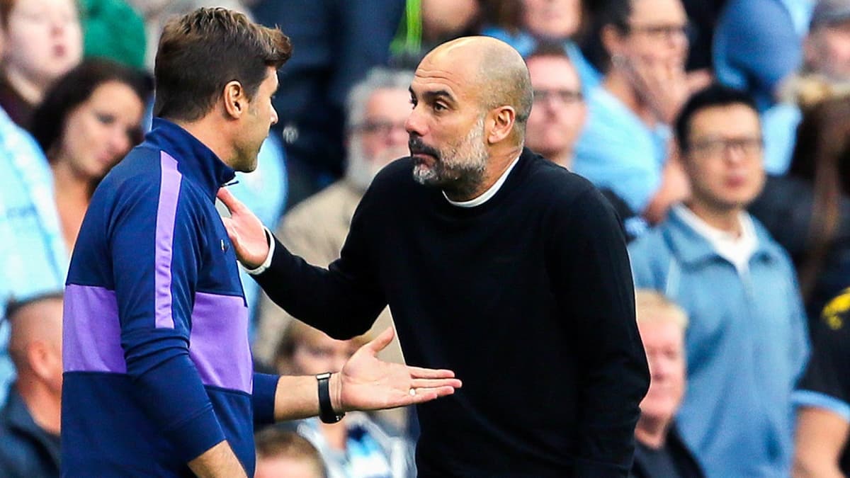 Mauricio Pochettino et Pep Guardiola 1007811