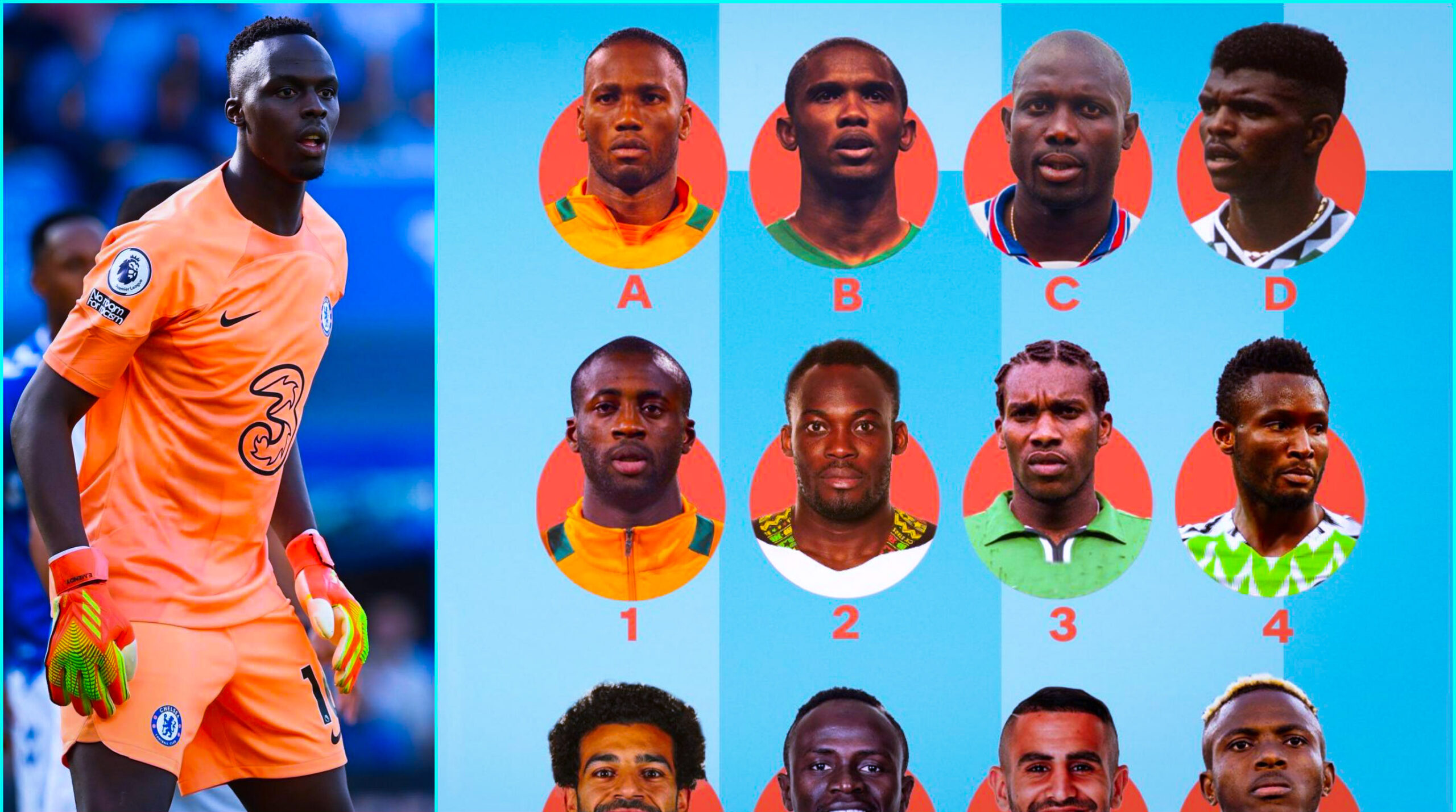 Ni Eto’o Ni Drogba, Édouard Mendy désigne le meilleur joueur africain de l’histoire : « On est fier de lui »