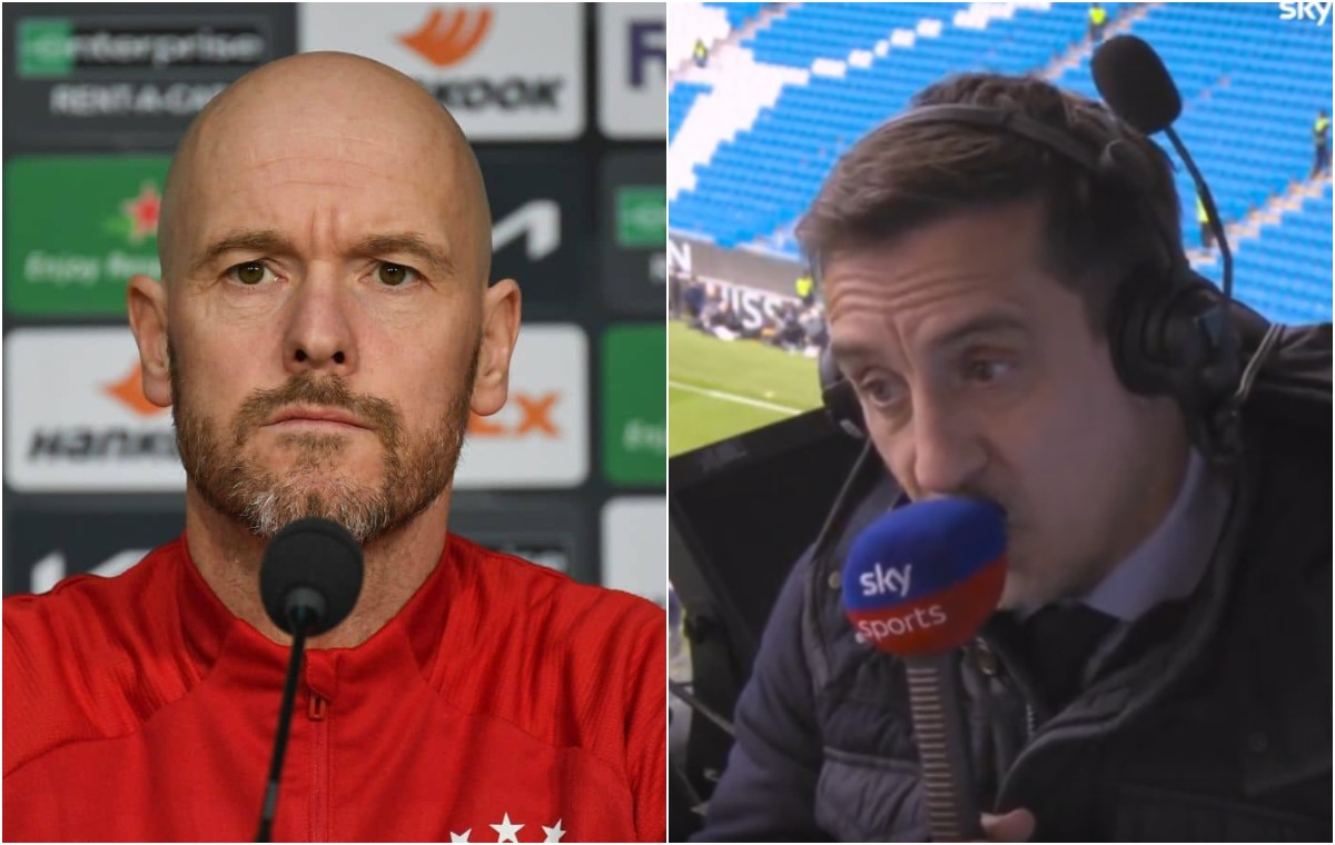 Gary Neville : Ten Hag sera choqué par les joueurs de Man Utd