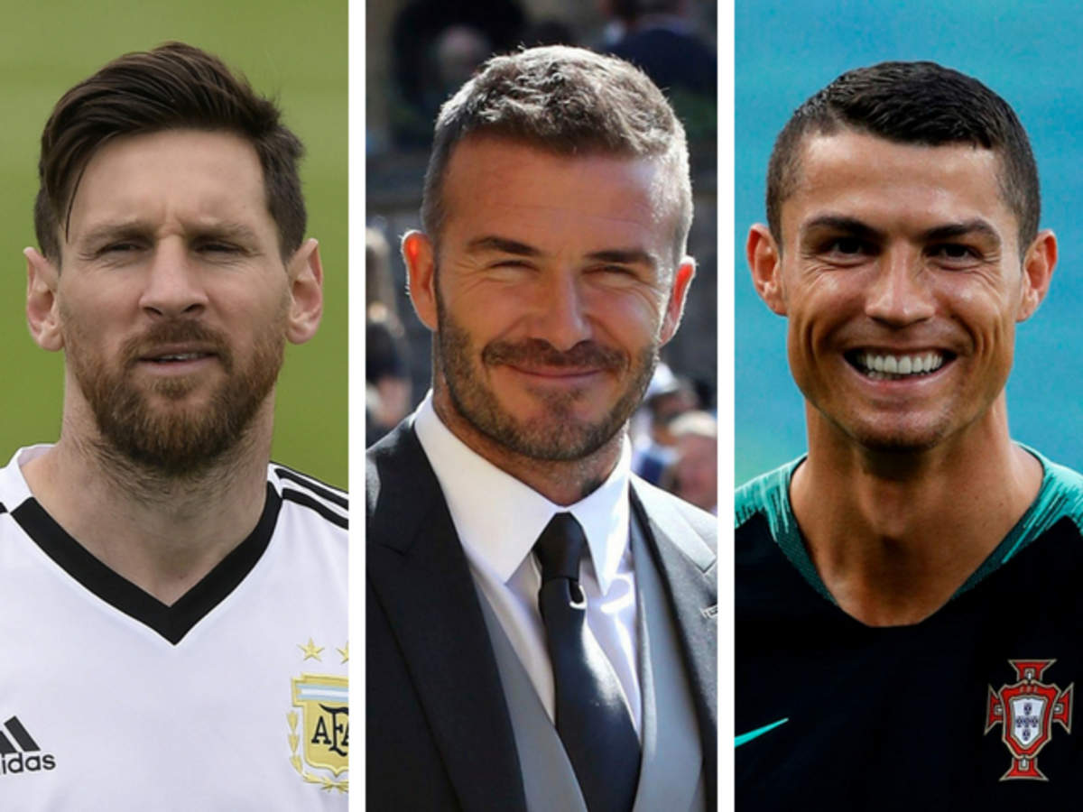 lionel messi david beckham cristiano ronaldo