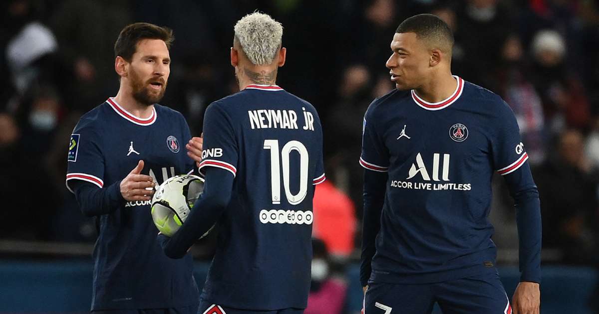 Neymar Mbappé Messi