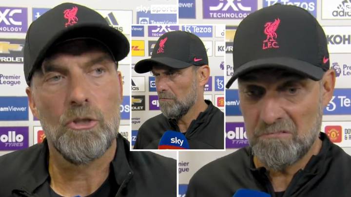 Klopp a encore donné une interview d’après-match truffée de plaintes après la défaite