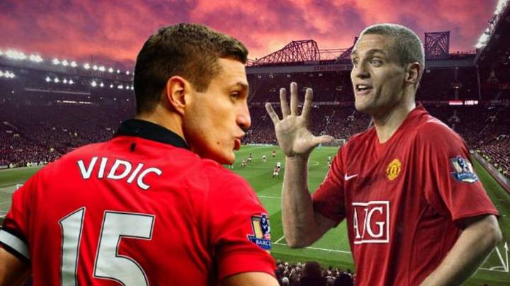 Nemanja Vidic a été élu meilleur défenseur central de l’histoire de la Premier League.