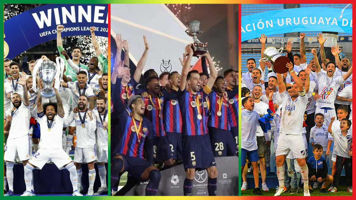 Real Madrid 5e, Barça… , les clubs les plus titrés de l’histoire du football