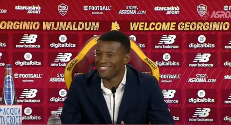 Wijnaldum révèle : « J’ai discuté avec ces 3 joueurs avant de signer à la Roma »