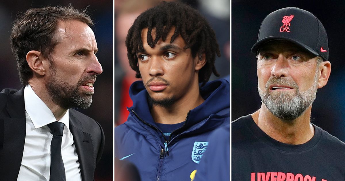 La réaction de Jurgen Klopp après que  Trent Alexader-Arnold ait été ignoré par l’Angleterre