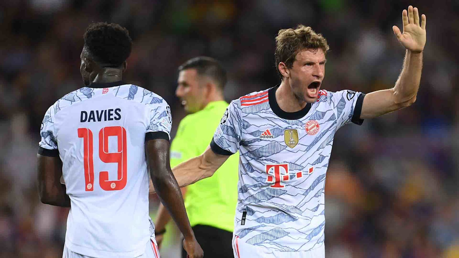 Thomas Müller réagit et tacle le Barça après la victoire en Ligue des Champions