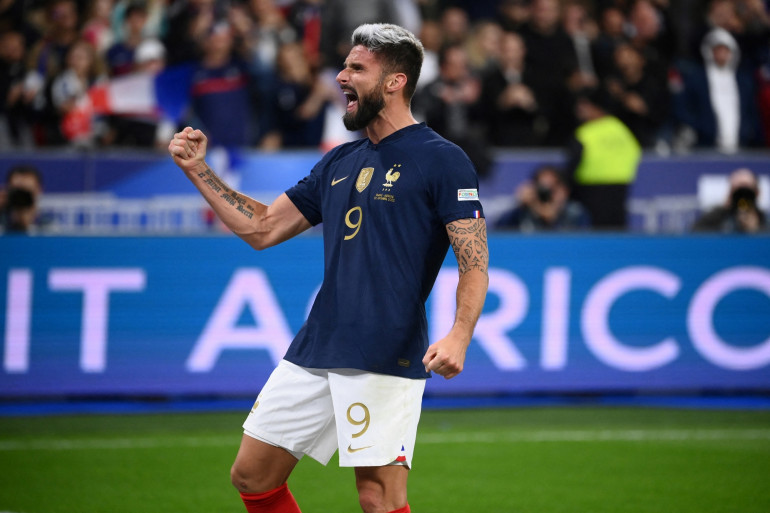 Giroud proche de battre le record de Thierry Henry