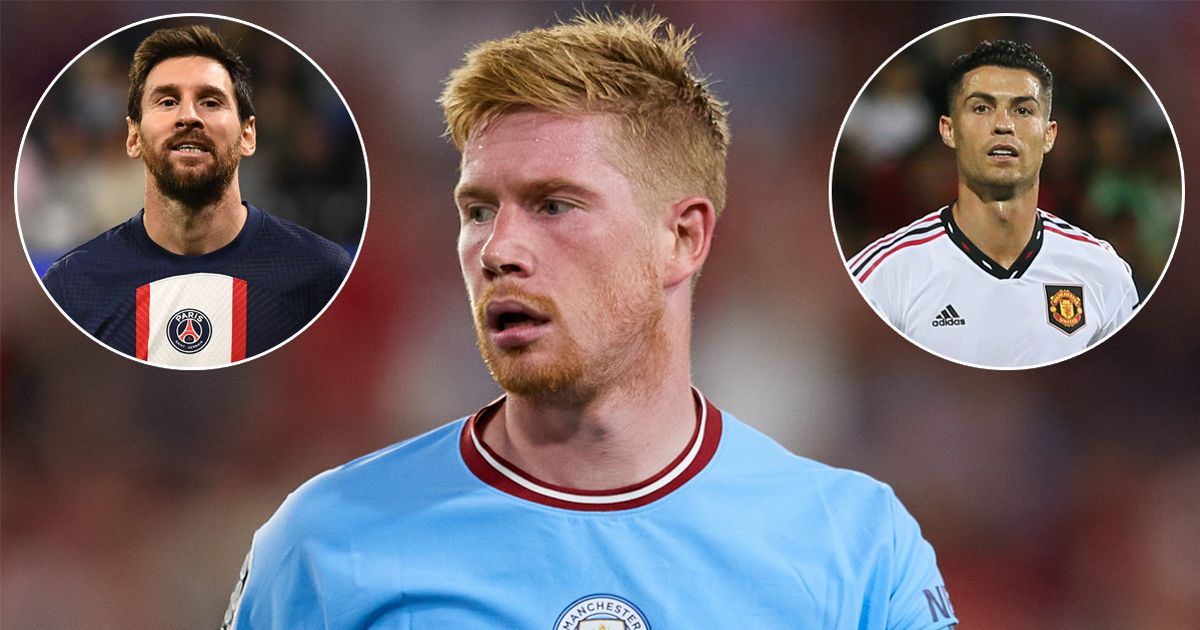 Kevin De Bruyne a révélé avec qui il préférerait jouer entre Cristiano Ronaldo et Lionel Messi