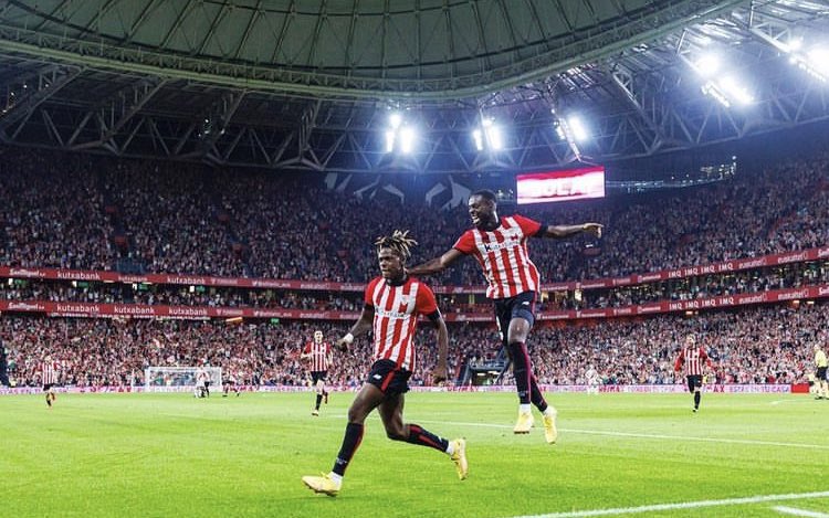 Liga : L’Athletic Bilbao domine Almeria, Iñaki et Nico Williams buteurs