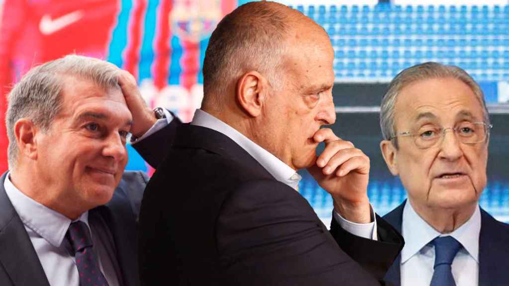 Liga: Le nouveau tacle Javier Tebas à Laporta et Pérez