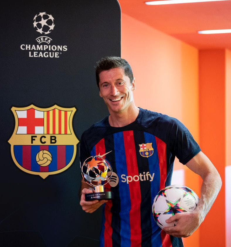 Barça : Robert Lewandowski établit un tout nouveau record en Ligues des Champions