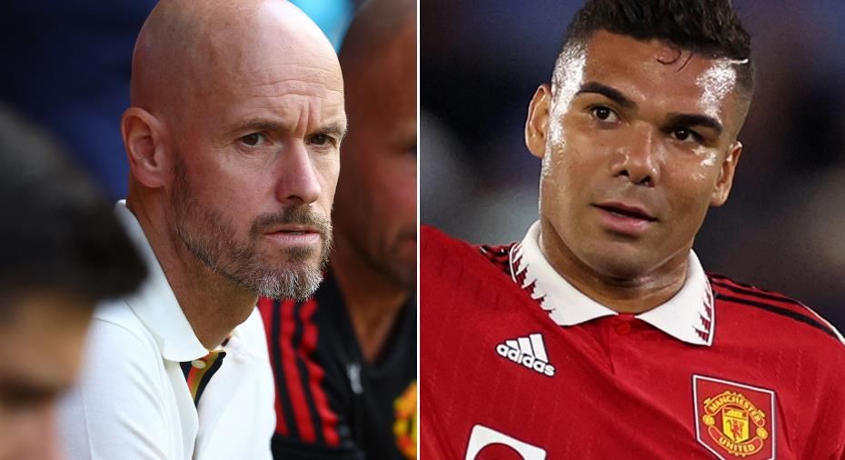 Man United: Ten Hag envoie une petite pique à Casemiro