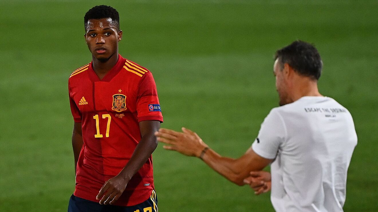 Mondial 2022 : Après son accident, Ansu Fati est fixé par Luis Enrique