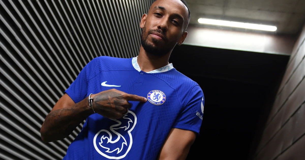 Nouveau joueur de Chelsea, Aubameyang se lance un immense défi