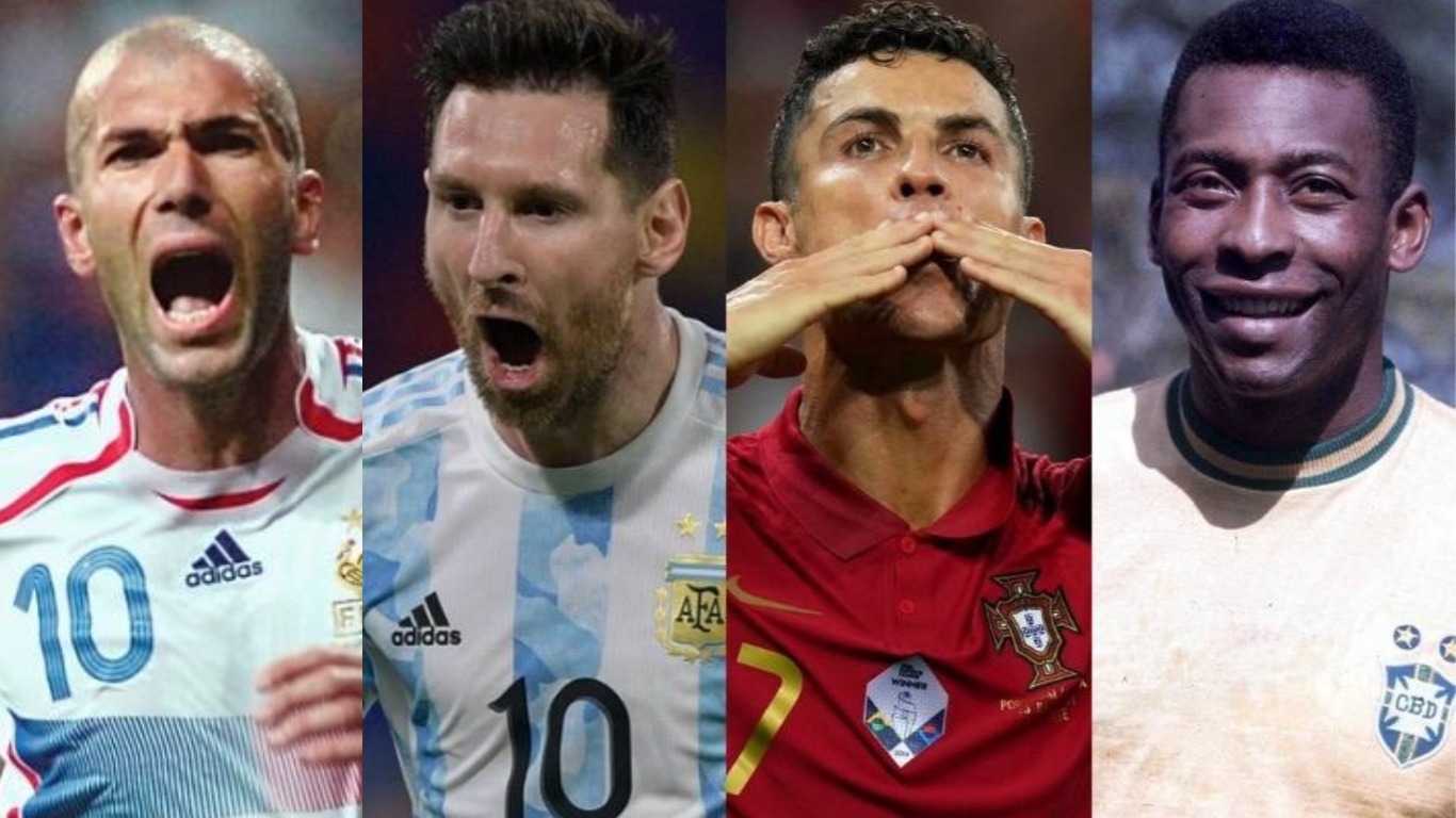 Pelé 3e, Cristiano 6e, les joueurs préférés des Français de tous les temps (sondage 2022)