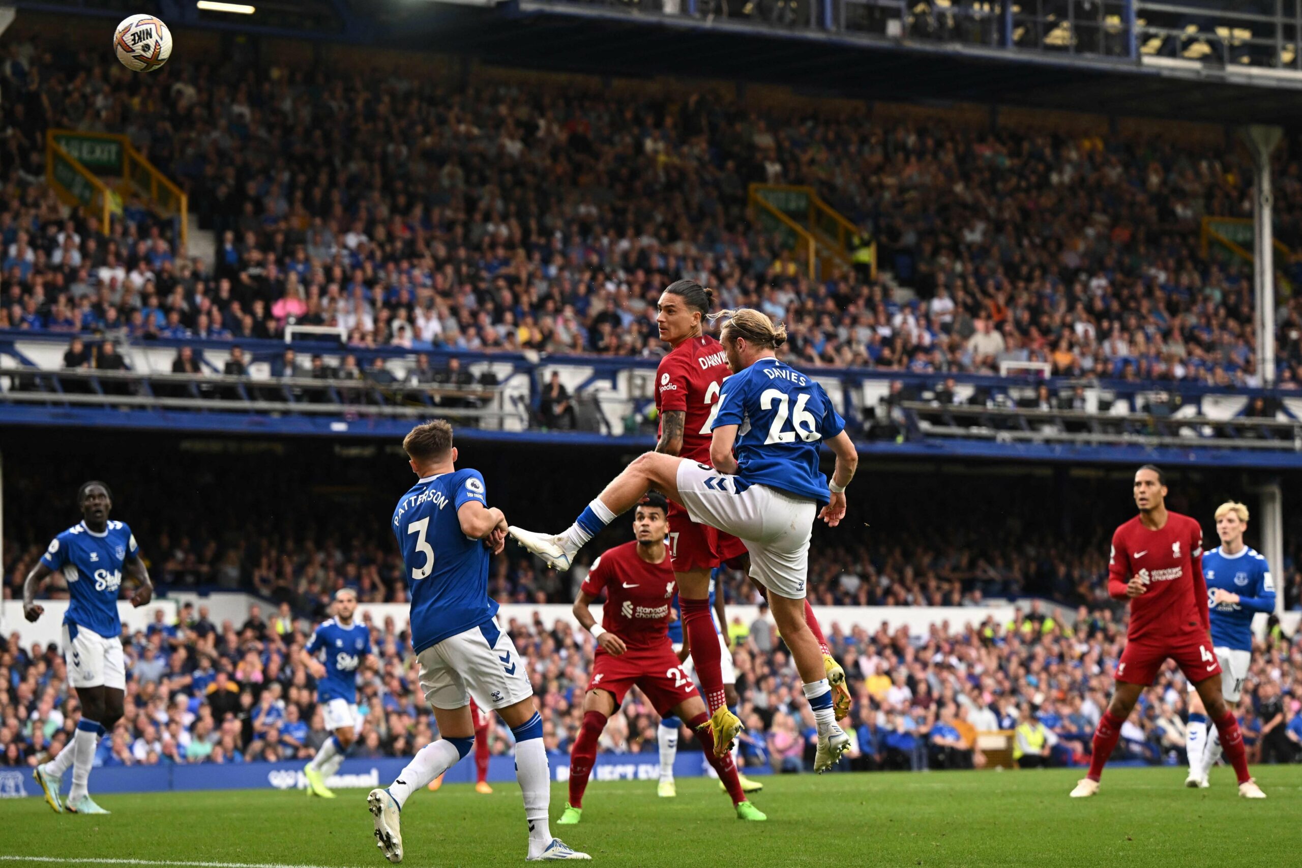 PL : Pas de vainqueur entre Liverpool et Everton dans le derby de la Mersey