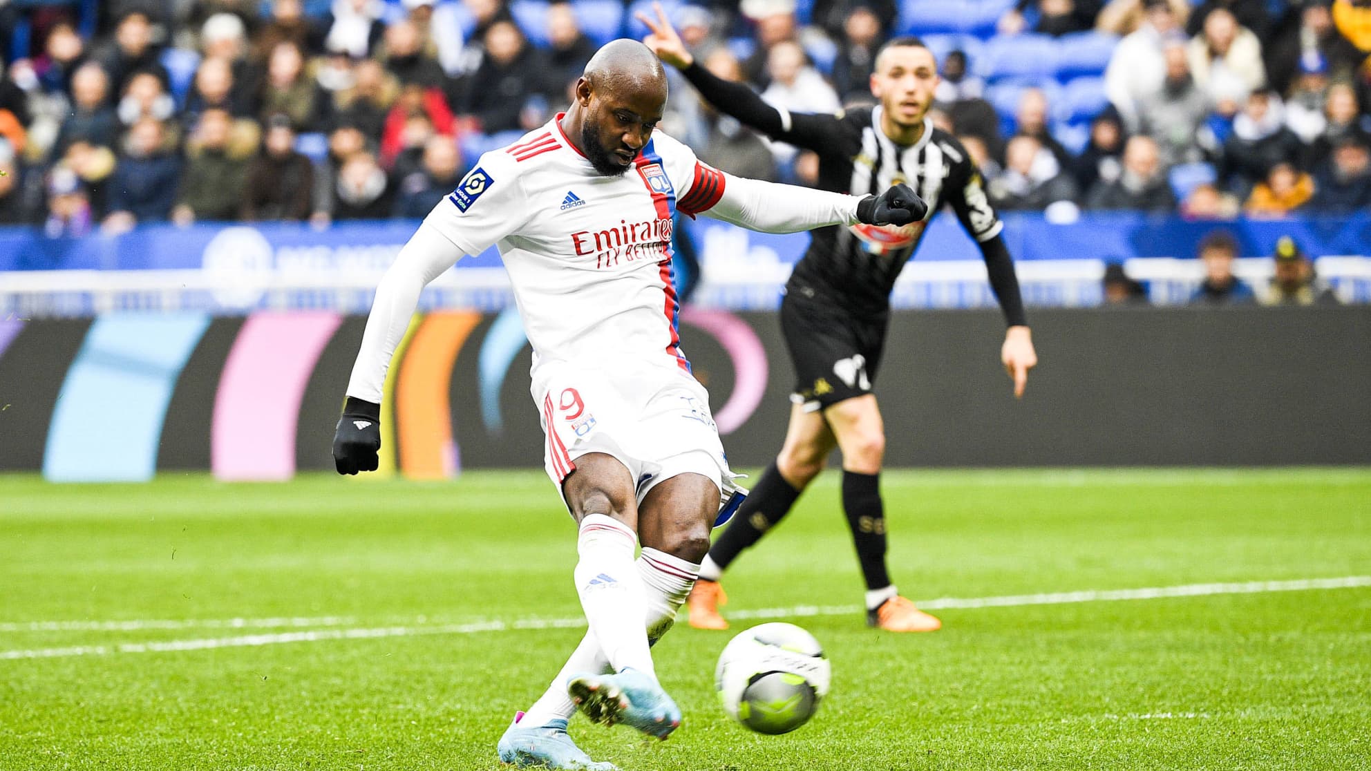 Moussa Dembele contre Angers le 3 avril 2022 1384718