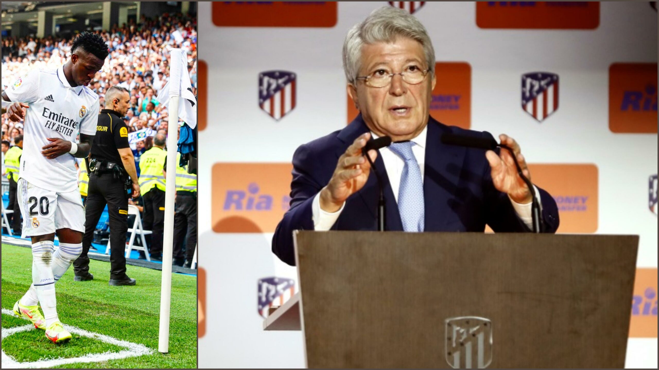 Le Président de l’Atletico Madrid sort du silence et prévient Vinicius : «Si tu danses, je vais… »