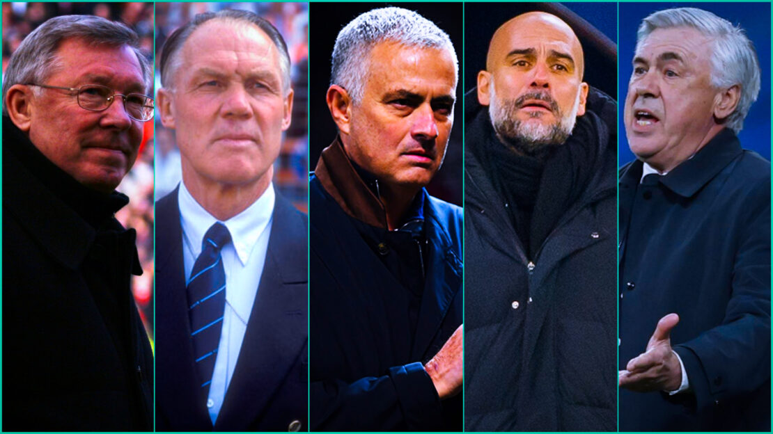 Guardiola third, Mourinho eighth, Ancelotti … revealed the ranking of the best coaches in history