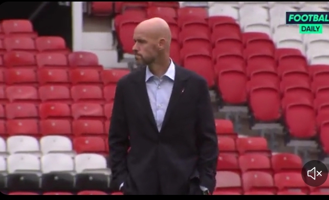 Incroyable : Des heures avant le choc Man Utd-Arsenal, Ten Hag déjà au stade (VIDEO)