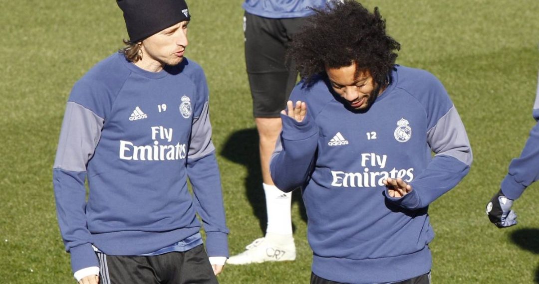Real: Le beau message de Marcelo à Luka Modric pour son anniversaire