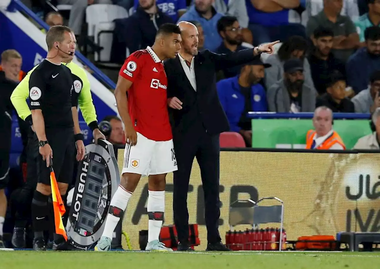 casemiro tak jadi starter di laga leicester city vs manchester united rio ferdinand peringati erik 1565779259771146240