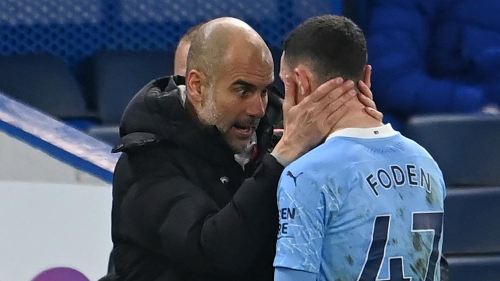 guardiola and foden