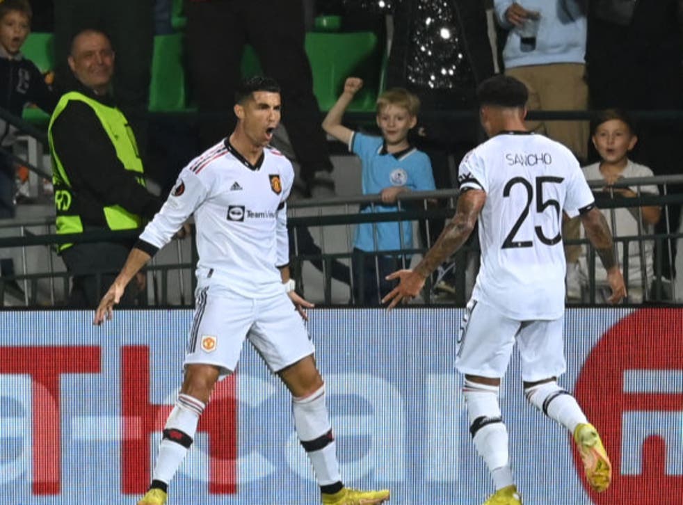 Sancho encense Ronaldo après son premier but de la saison, »C’est ce qu’il fait quand il est en confiance »