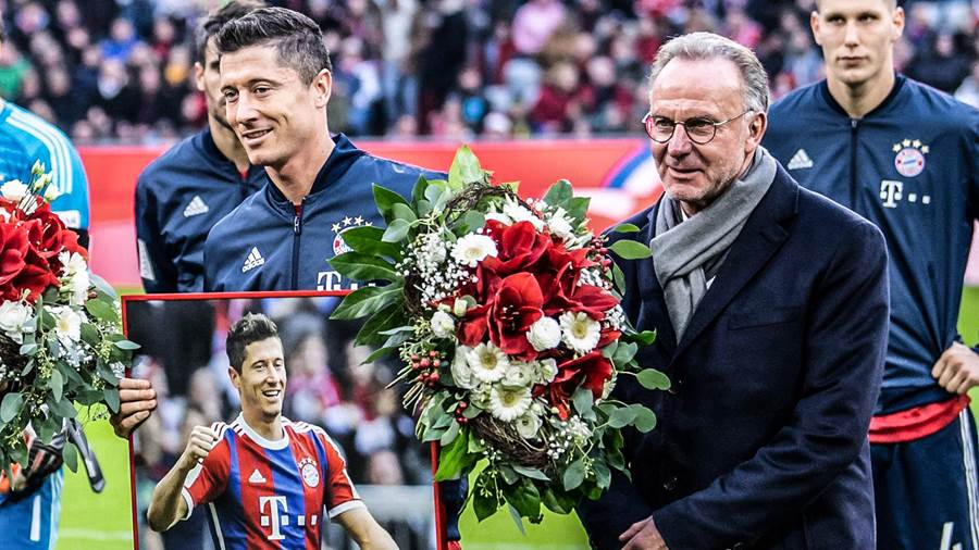 Karl-Heinz Rummenigge place ces trois stars devant Lewandowski au Bayern
