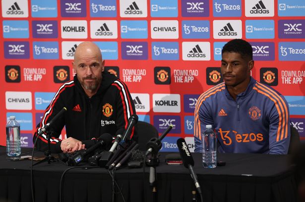 Rashford dit à Ten Hag sa position préférée