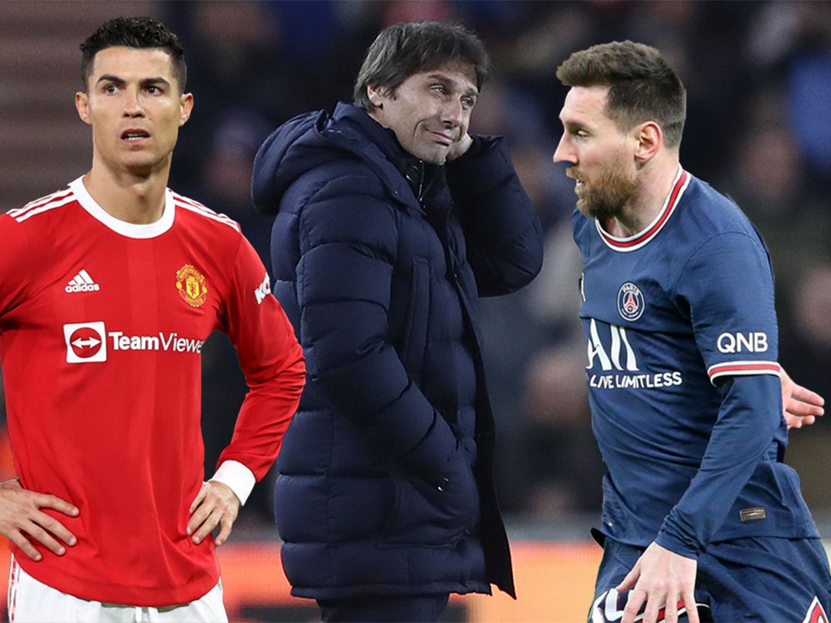 Tottenham: Antonio Conte a tranché entre Ronaldo et Messi, « J’ai une grande admiration pour lui »