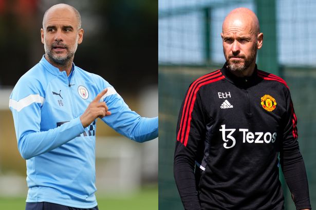 0 Pep Guardiola and Erik ten Hag