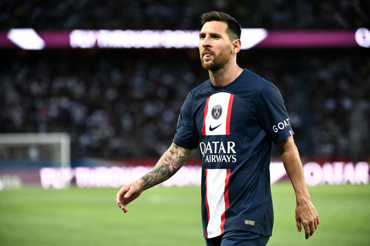 1535980 lionel messi avec le psg au parc des princes le 13 aout 2022