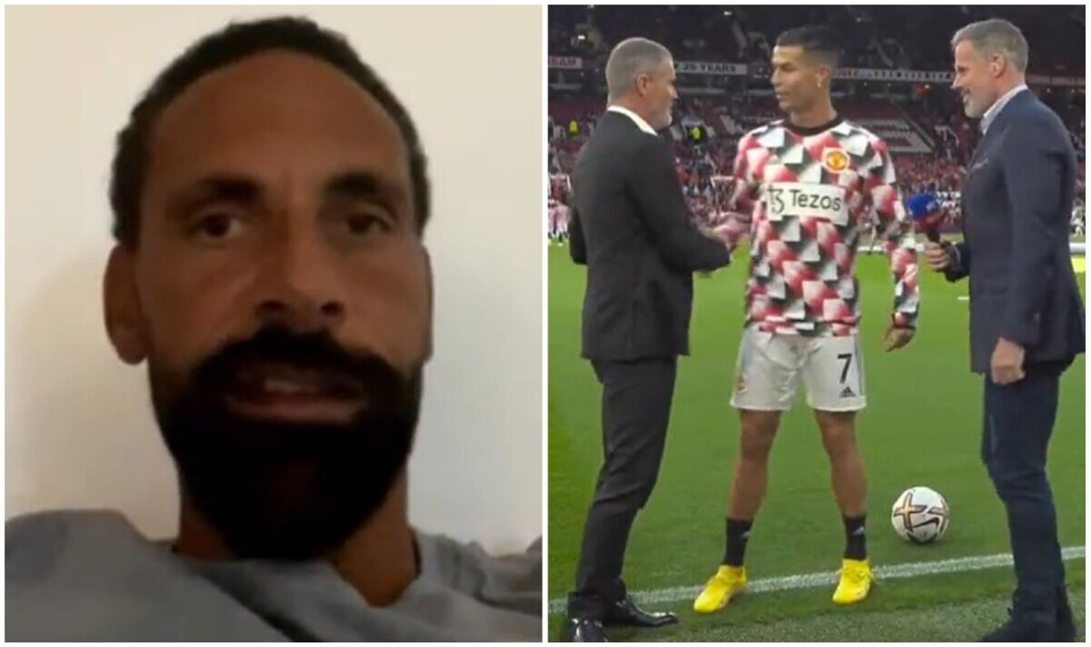 Rio Ferdinand et Jamie Carragher impliqués dans la lutte sur Twitter pour des commentaires sur Ronaldo