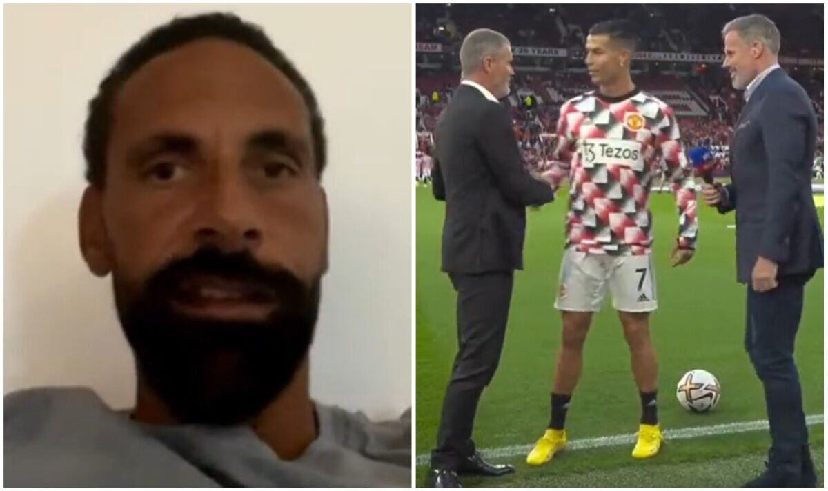 Rio Ferdinand et Jamie Carragher impliqués dans la lutte sur Twitter pour des commentaires sur Ronaldo