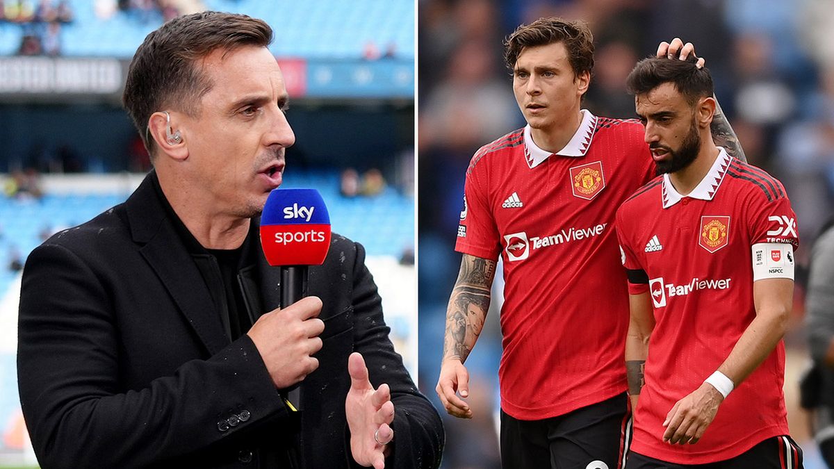 Gary Neville blâme quatre joueurs de Man Utd après la défaite contre Man City