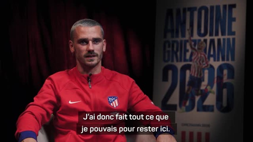 « J’ai tout fait pour rester ici », Griezmann sort du silence après son transfert définitif à l’Atlético